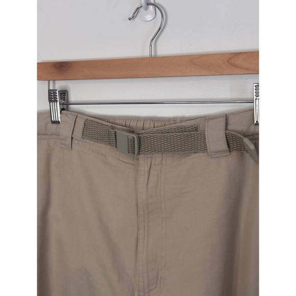 Columbia GRT Cargo Shorts Khaki Tan Mens XXL Belted Outdoor Hiking Gorpcore - Picture 3 of 8